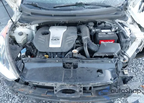 2013 Hyundai Veloster Turbo W/Black z USA, uszkodzony, nr VIN KMHTC6AE7DU097807